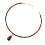 Tiger's Eye Stone Necklace & Pendant