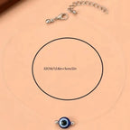 Choker Necklace with Evil Eye Pendant