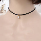 Women's Choker Necklace Star Pendant 2