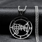 Satanic Necklace Demon Spirit Pendant Amdusias