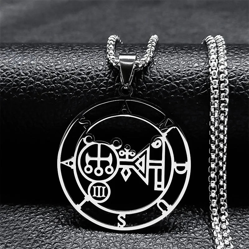Satanic Necklace Demon Spirit Pendant Amdusias