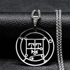 Satanic Necklace Demon Spirit Pendant Botis