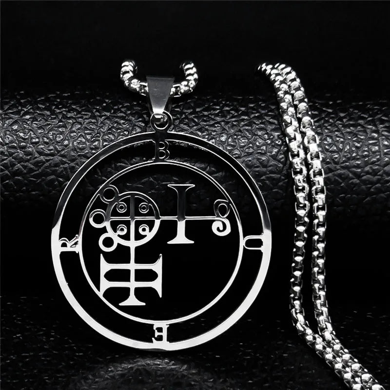 Satanic Necklace Demon Spirit Pendant Buer