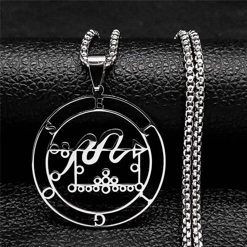 Satanic Necklace Demon Spirit Pendant Eligos