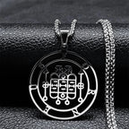 Satanic Necklace Demon Spirit Pendant Forneus