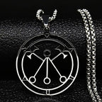 Satanic Necklace Demon Spirit Pendant Marbas