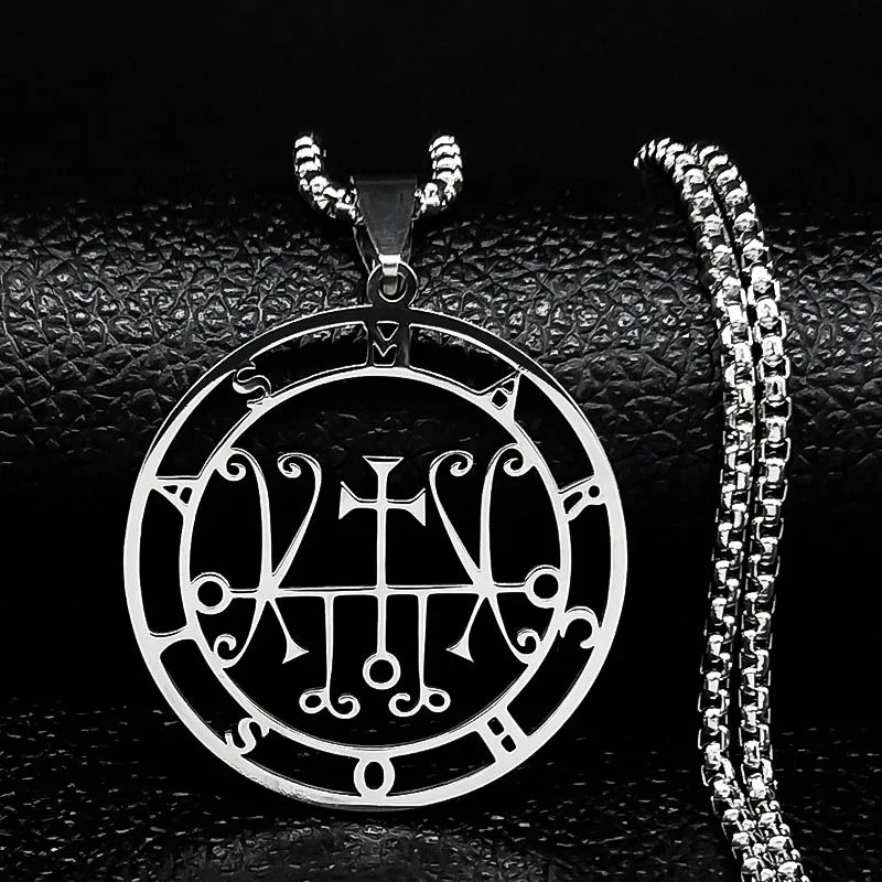 Satanic Necklace Demon Spirit Pendant Marchosias