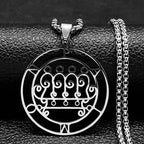 Satanic Necklace Demon Spirit Pendant Paimon