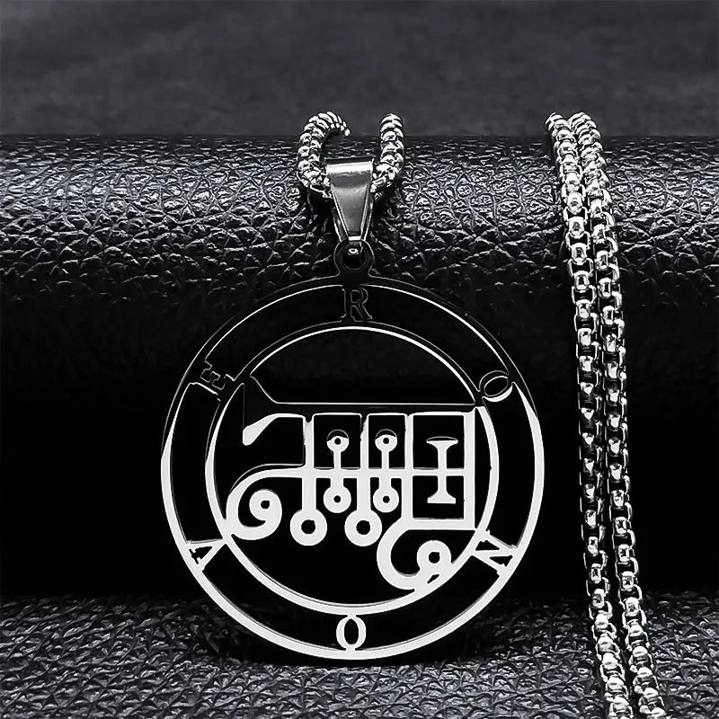 Satanic Necklace Demon Spirit Pendant Ronove