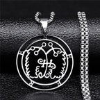 Satanic Necklace Demon Spirit Pendant Seese