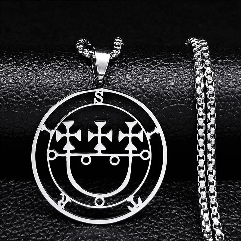Satanic Necklace Demon Spirit Pendant Sitri