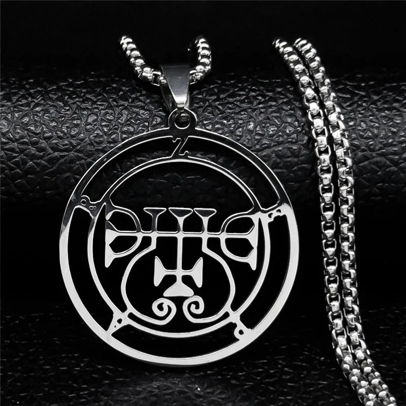 Satanic Necklace Demon Spirit Pendant Zepar