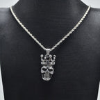 Skull Crown Necklace