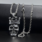 Skull Crown Necklace