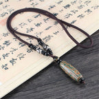 Tibetan Necklace Cyan
