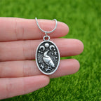 Viking Necklace with Odin’s Raven Pendant type 2