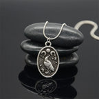 Viking Necklace with Odin’s Raven Pendant type 2