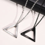 Viking Necklace Celtic Rune Pendant Nordic Men Women black