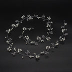 Bridal Hair Decoration for Women silver
