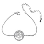 Silver Tree of Life Bracelet