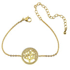 Gold Tree of Life Bracelet