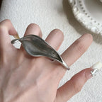 Lily Leaf Ring silver