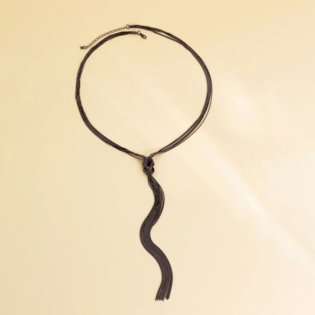 Long Chain Y Necklace