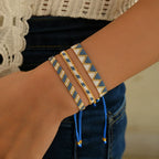 Set of 3 Traditional Fine Braided Brazilian Bracelets
