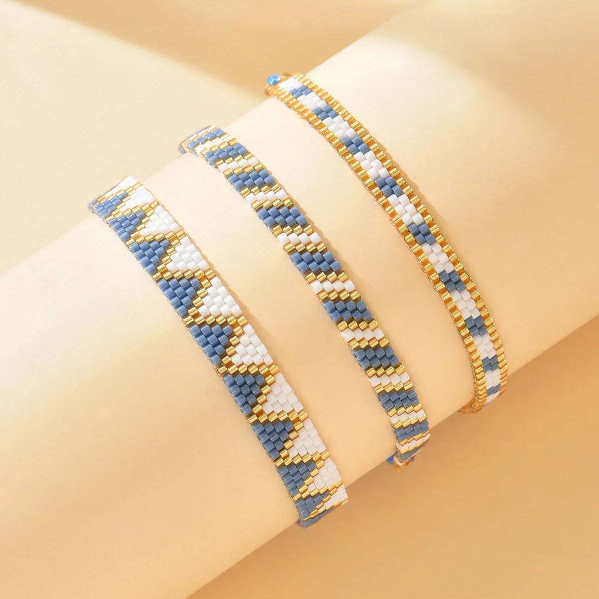 Set of 3 Traditional Fine Braided Brazilian Bracelets