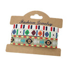 Set of 3 Handmade Ethnic Style Brazilian Bracelets multicolor
