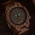 Viking Men's Wooden Watch wood