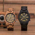 Viking Men's Wooden Watch 