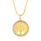 Tree of Life Gold-Plated Pendant