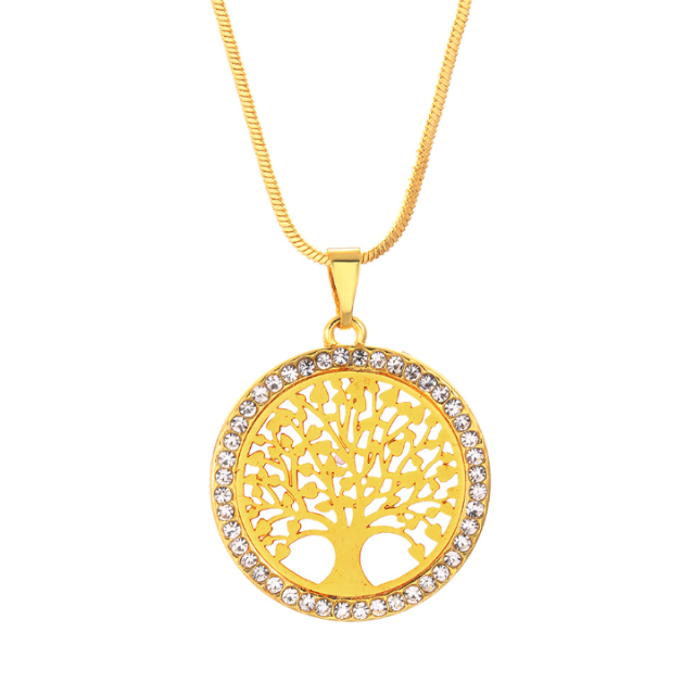 Tree of Life Gold-Plated Pendant