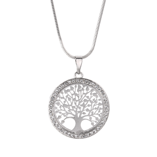 Tree of Life Silver-Plated Pendant