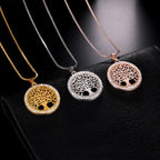 Tree of Life Gold Pendant