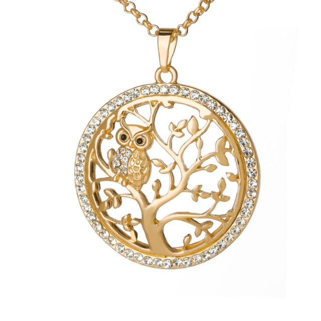 Gold Tree of Life Pendant 