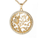 Gold Tree of Life Pendant 
