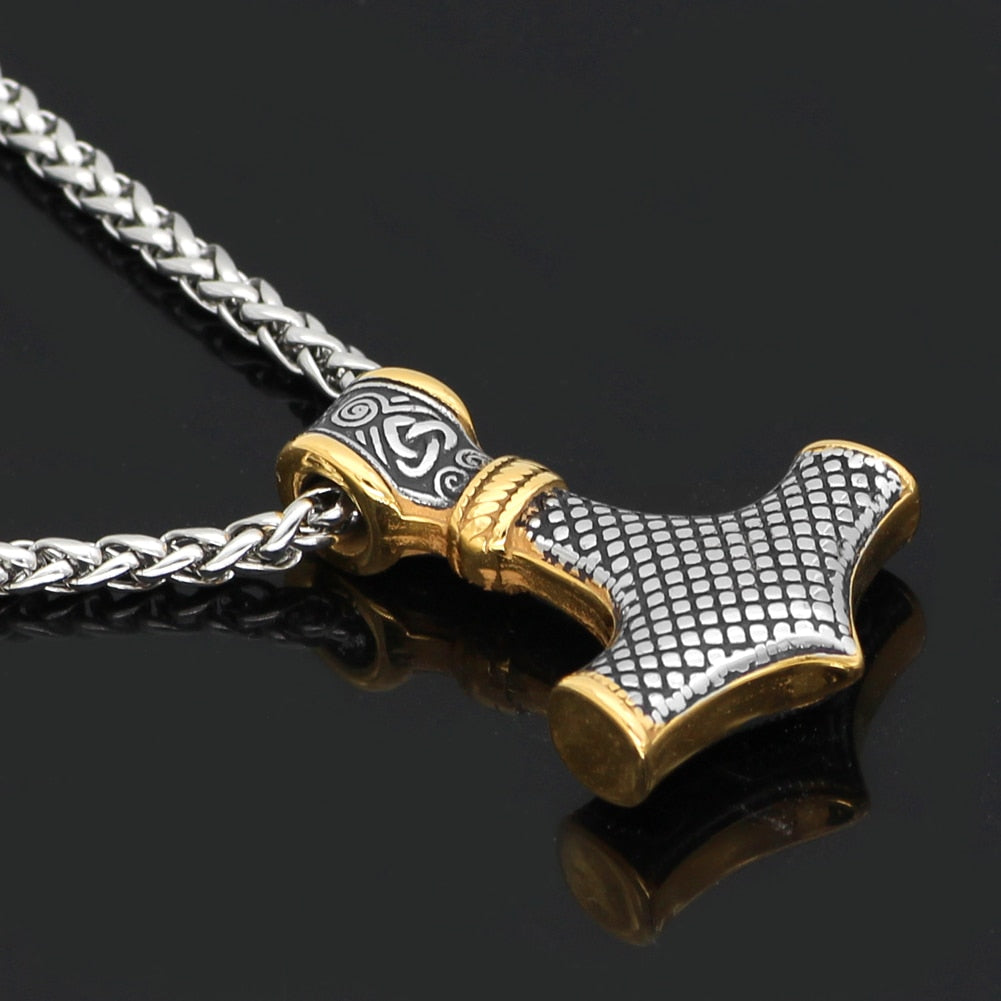 Celtic Steel Pendant Men Women