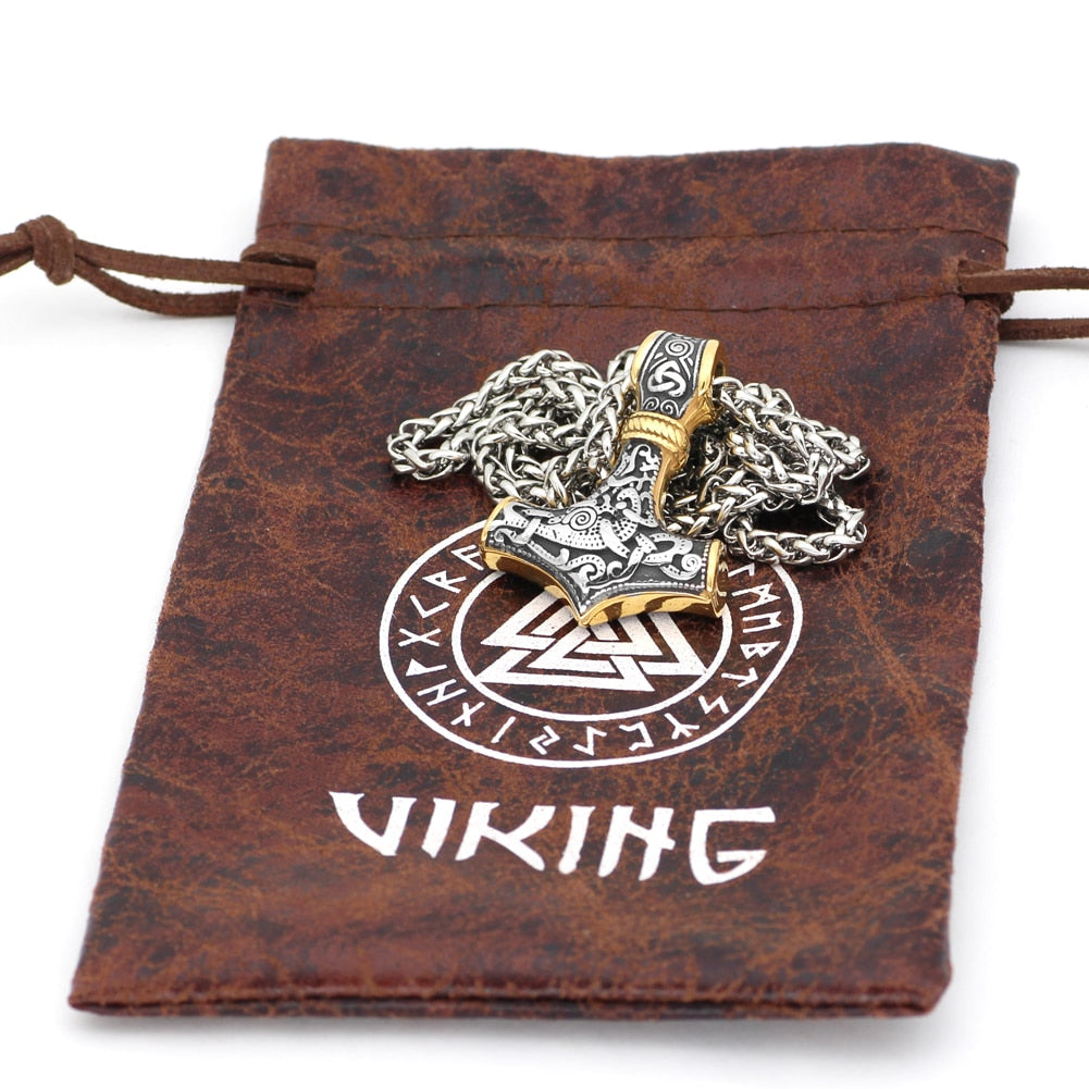 Celtic Steel Pendant Men Women