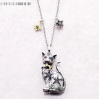 Nocturnal Cat Pendant