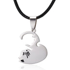 Cat Pendant for Couple 