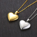 Openable Heart Locket for Photo 