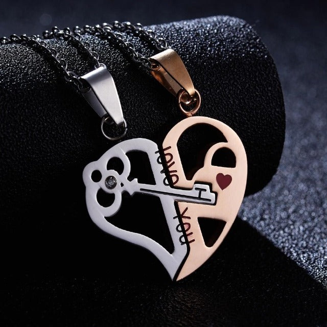 Heart Pendant for Couples