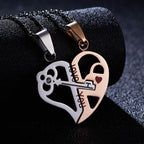 Heart Pendant for Couples