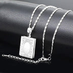 Quran Pendant Silver Gold Men Women Silver