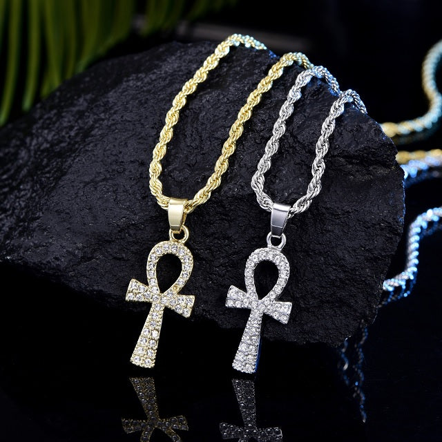 Egyptian ankh cross pendant