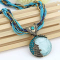 Ethnic Women's Blue Pendant
