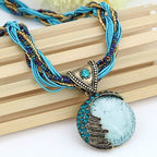 Ethnic Women's Blue Pendant