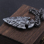 Viking Rune Arrow Pendant